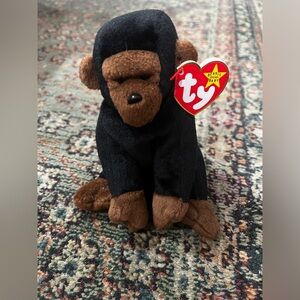 WILL NOT TAKE LESS TY BABY CONGO THE MONKEY WITH TAG
